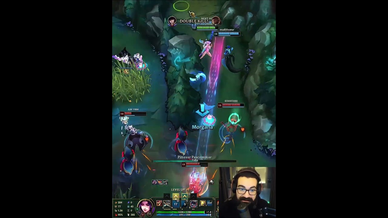 Holyphoenix happy penta Caitlyn - LoL Stream Moments