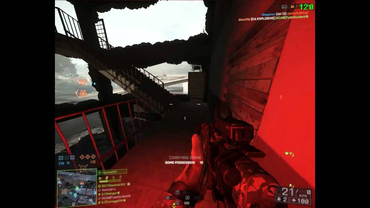 Battlefield 4 bomb plant by dalogax