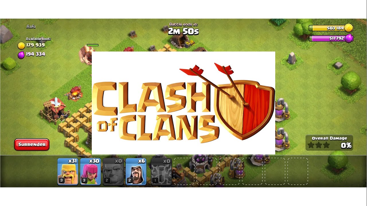 Clash of Clans Gameplay | Clan War | Town Hall 5 | Vilaiyaattumaithaanam