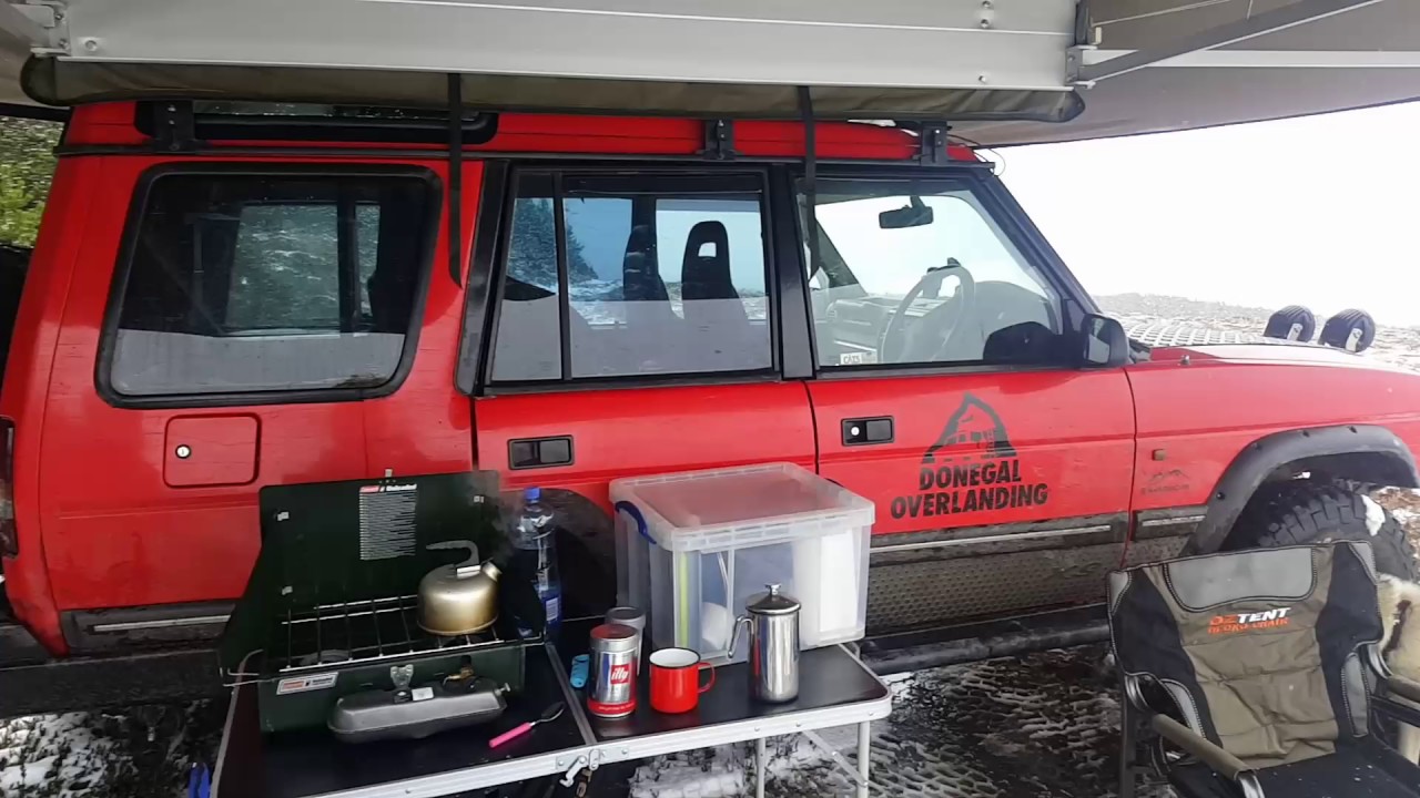 Bundutec Bunduawn/ RLD Ghostawn 360 degree awning and it snowed in mid March!!!!