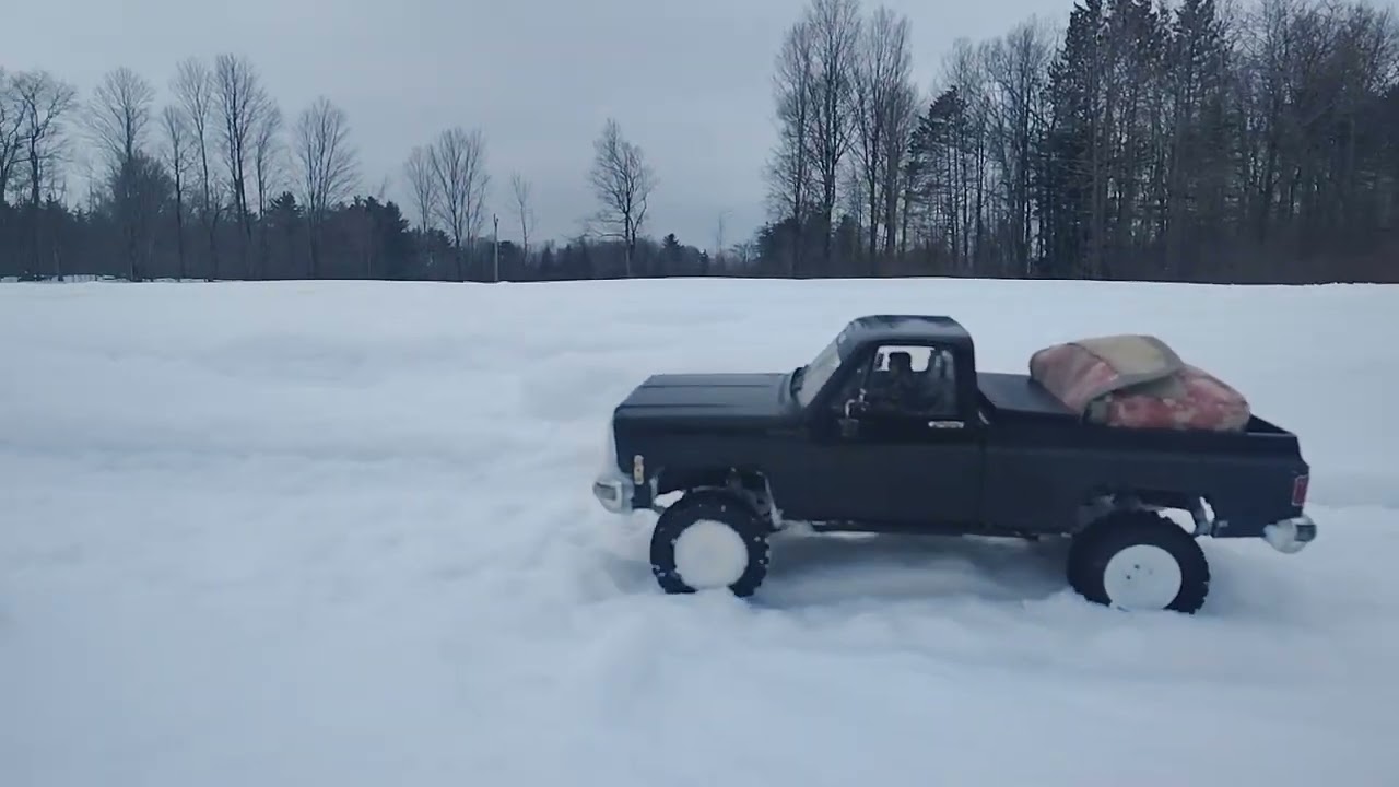 Rc4wd Scottsdale outing #snowfiend 
