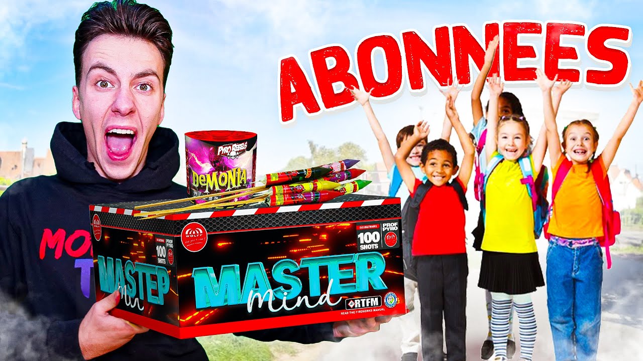 IK GEEF ELKE ABONNEE VUURWERK!