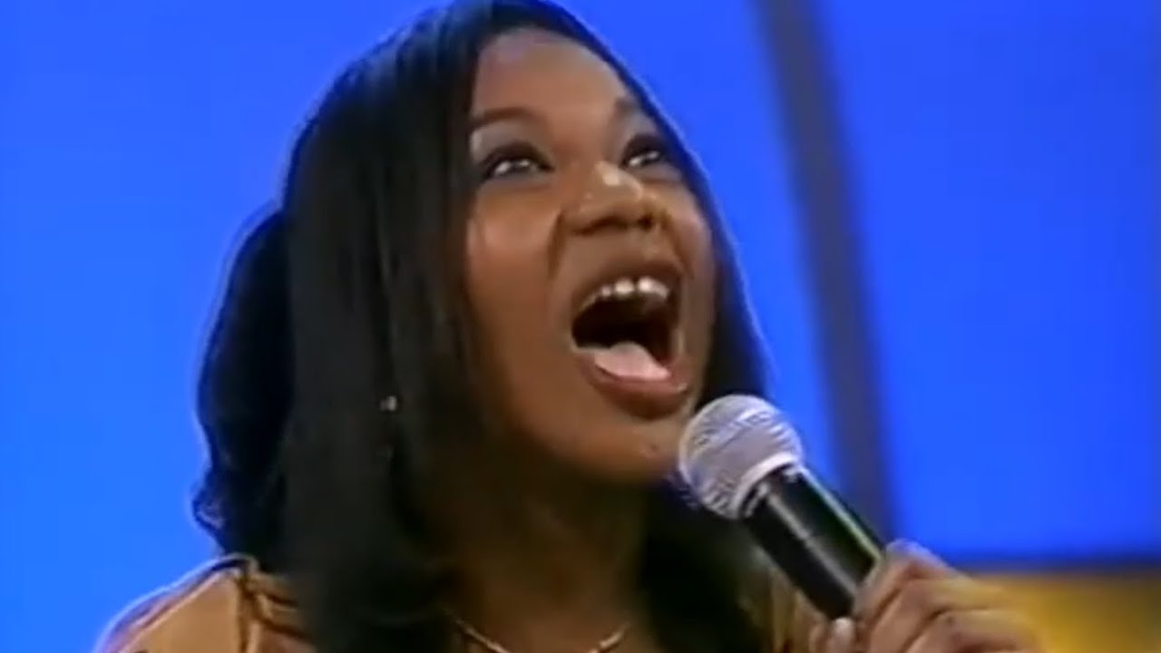 Candidata Betiane Alves cantando "Fácil de Dizer" do Fat Family em 2002 | Programa Raul Gil