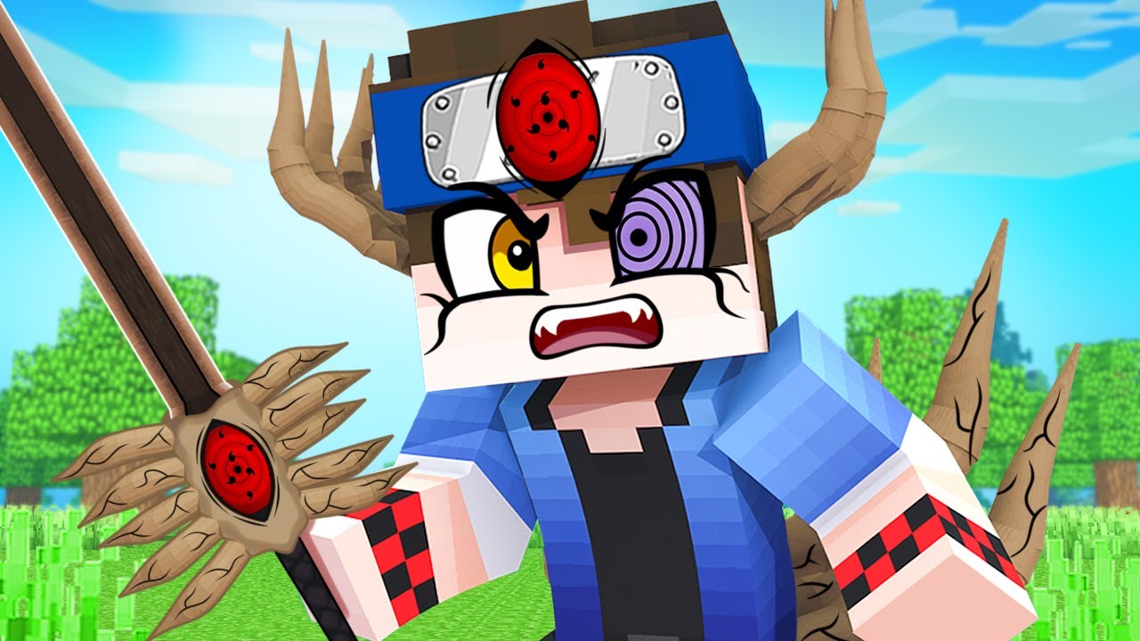 A ESPADA da JUUBI no NARUTO Minecraft