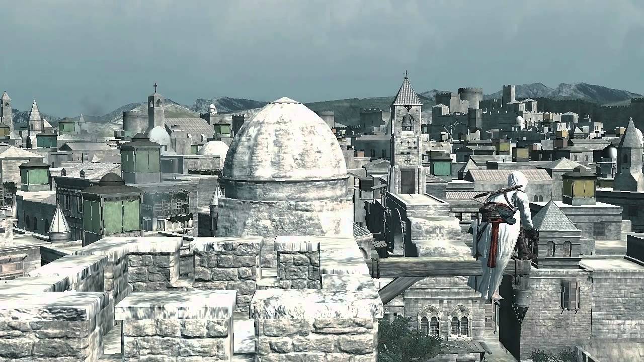 Assassin's Creed: Director's Cut Edition (PC) - Compilation of a Few View Point Cutscenes [HD]