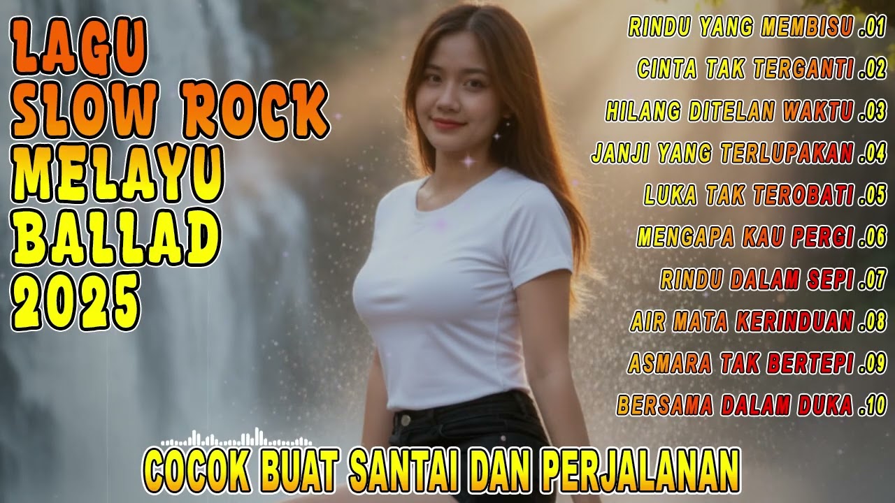 LAGU BALLAD SLOW ROCK MELAYU 2025|SAKITNYA MENGIRIS😭SAMPAI HATI💔- Hilang Ditelan Waktu