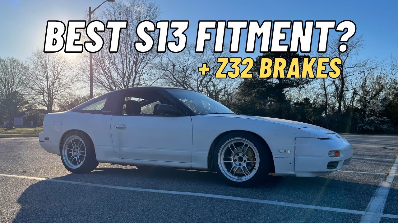New wheels and brakes for the S13!