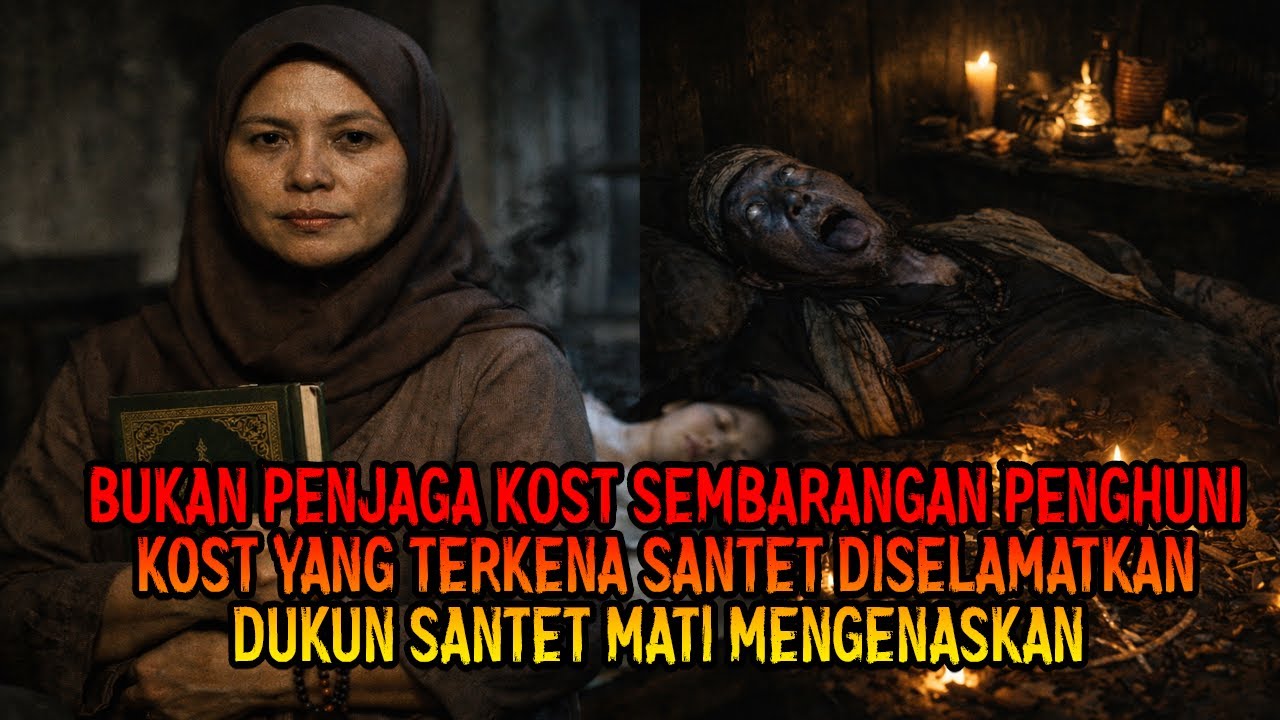 BUKAN PENJAGA KOST SEMBARANGAN PENGHUNI KOST YANG TERKENA SANTET DISELAMATKAN DUKUN SANTET MATI
