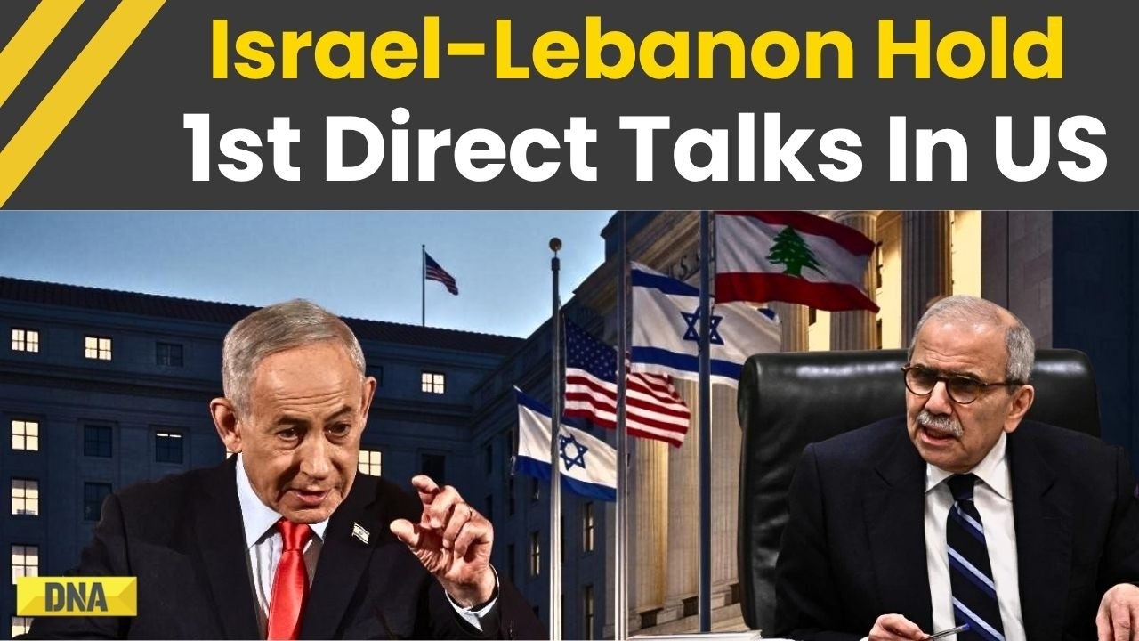 US Iran War: Israel, Lebanon Hold Rare Direct Talks After Deadly Strikes In US | Israel Iran War