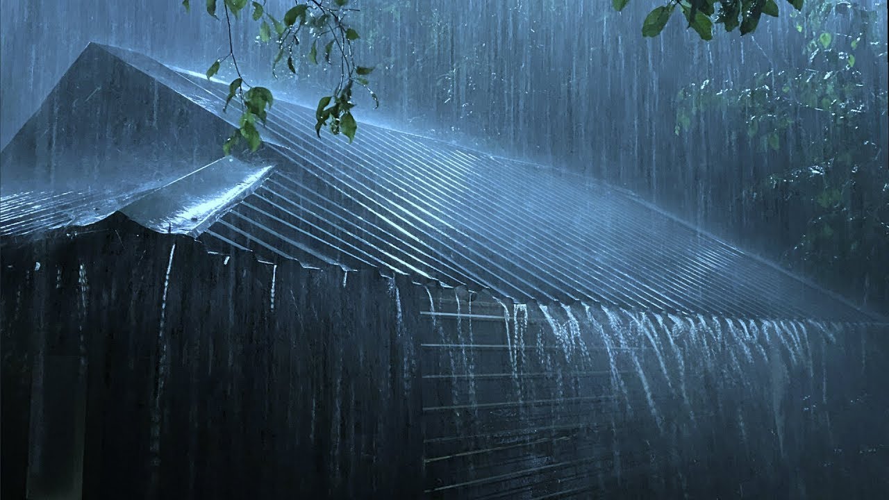 Perfect Rain Sounds For Sleeping And Relaxing - White noise, Rain And Thunder Sounds For Deep Sleep