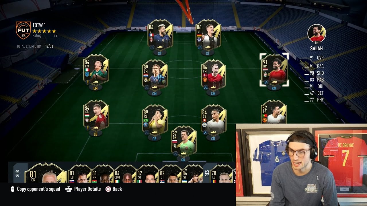 Nick reacts to Team of The Week 2