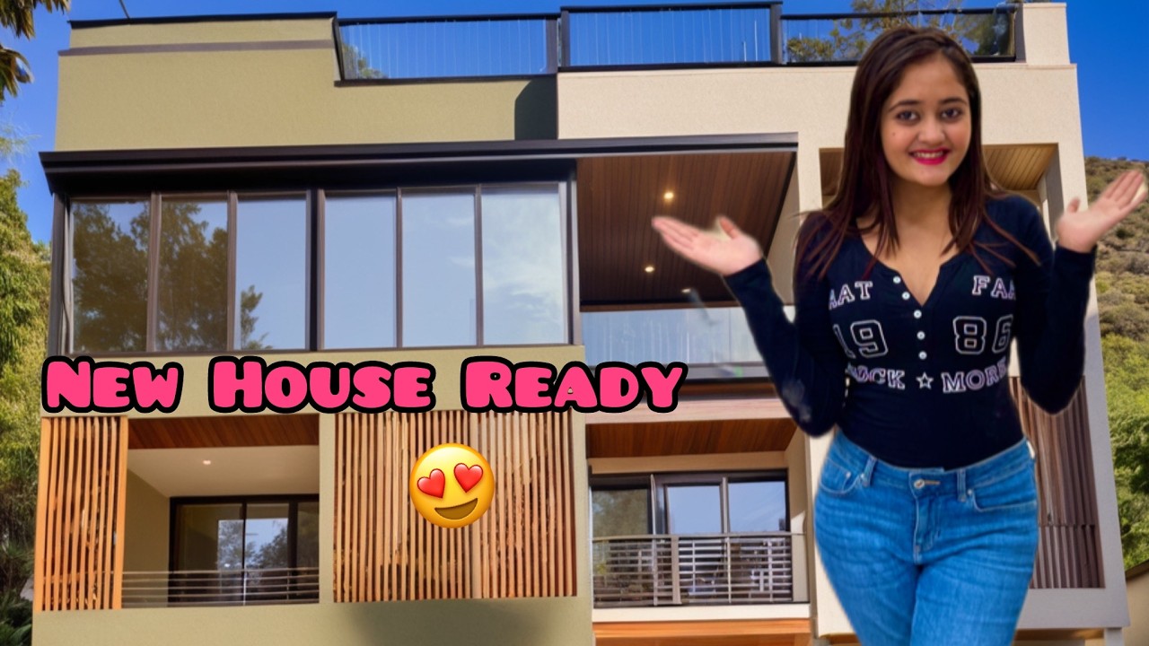 Kitna Ready Hua hamara New House? & My New Barbie Secret Room 😱Bindass Kavya New House