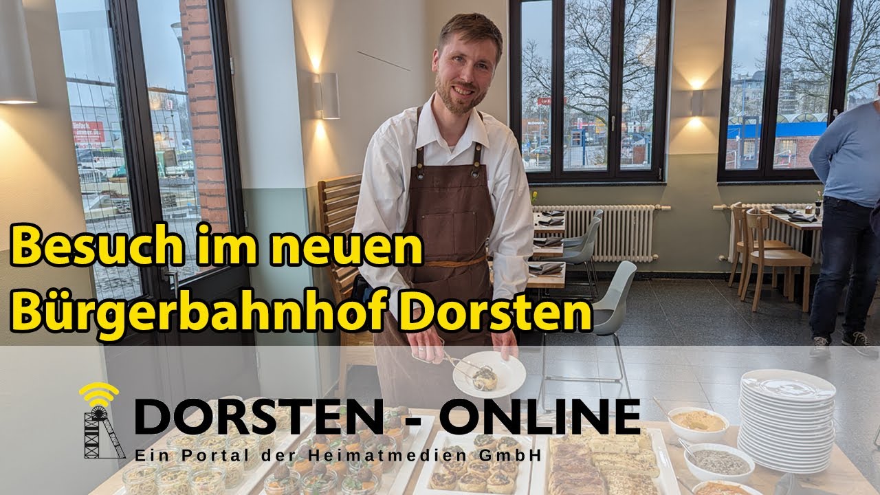 Besuch im Bürgerbahnhof Dorsten