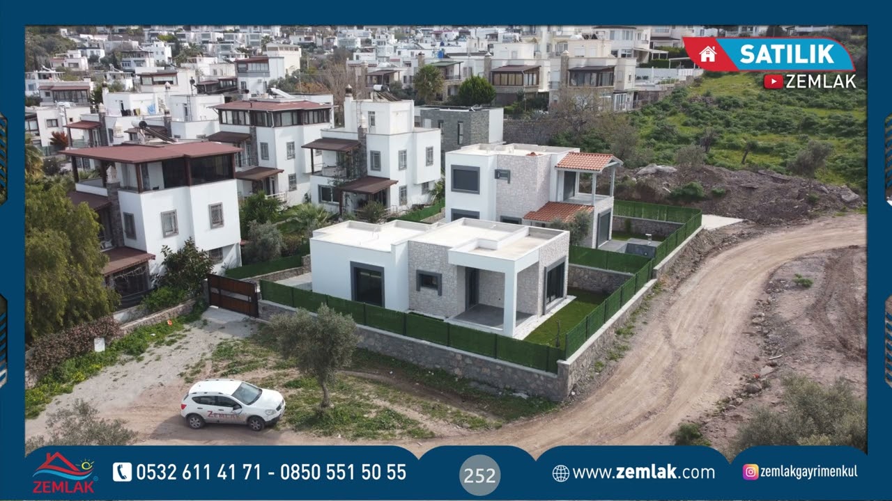 BODRUM'DA SATILIK VİLLA (Bodrum Turgutreis'te Satılık Tek Katlı Villa)