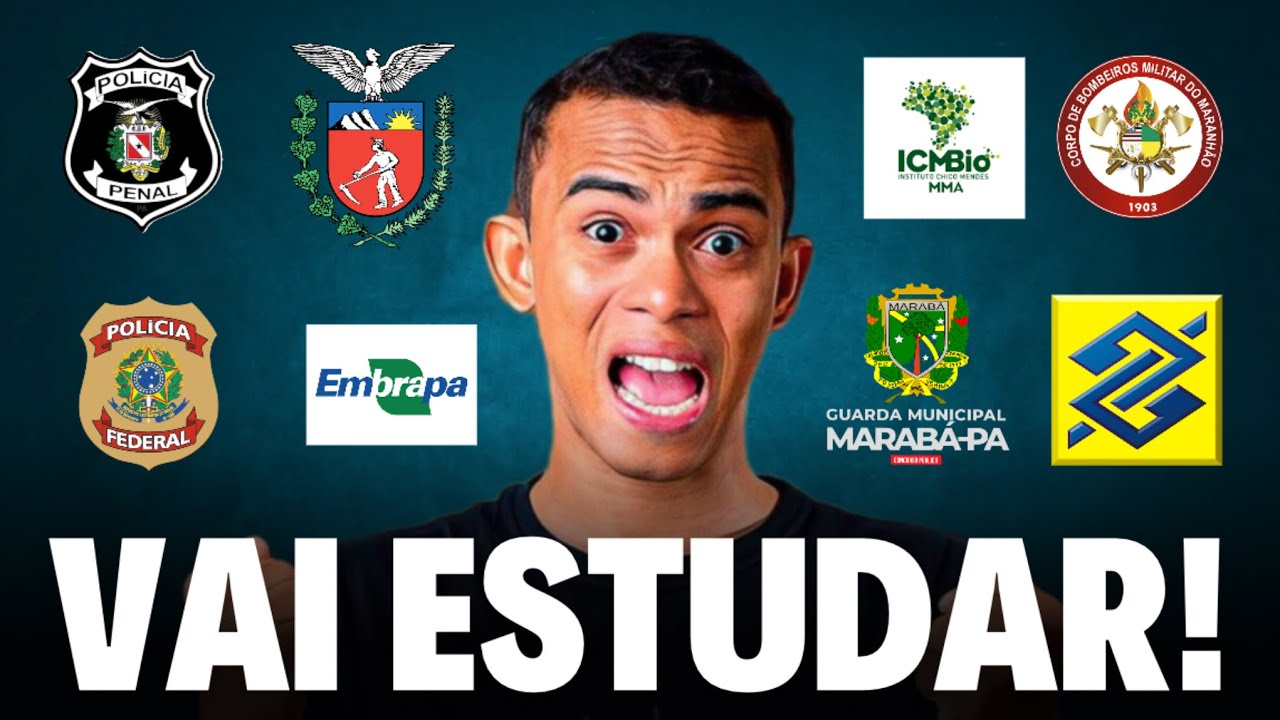 CONCURSOS NÍVEL MÉDIO 2025: MUITAS VAGAS!