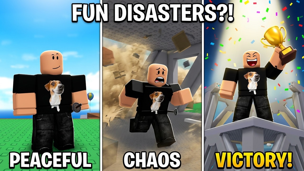 Roblox Natural Disaster Is Really Fun!