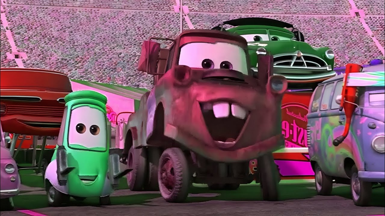 CARS - Mcqueen Friends, Cheer Him Up! | Sparta Pitch | Gamavision Csupo Effects