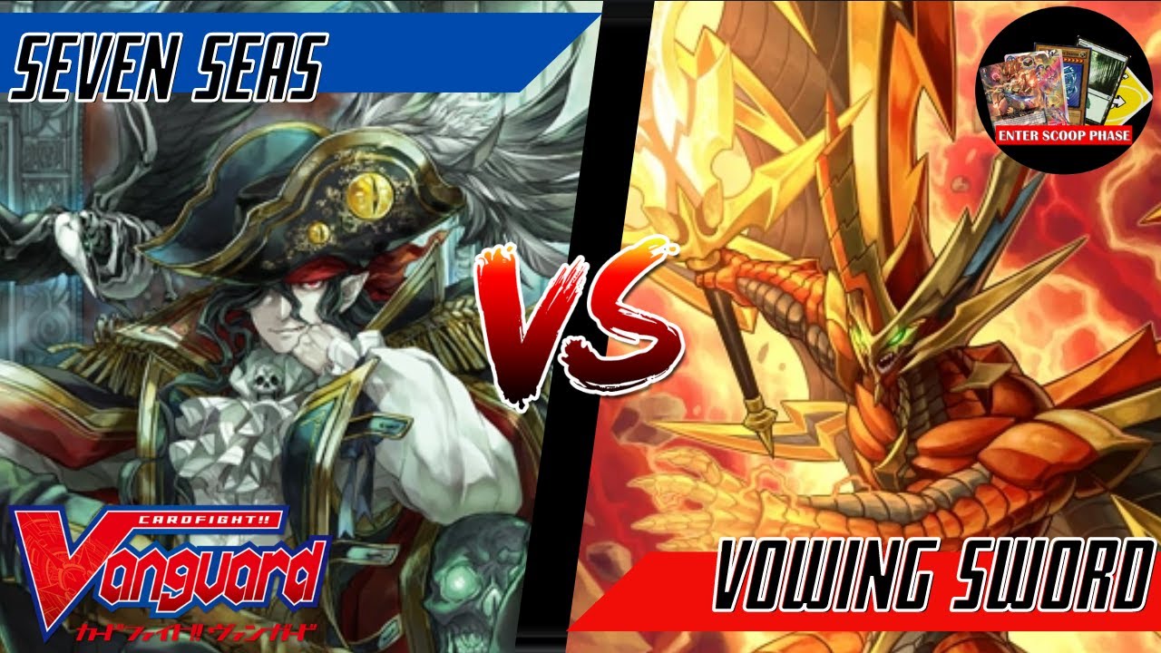 Seven Seas VS Eradicator Vowing Sword | Cardfight!! Vanguard V-Premium Gameplay