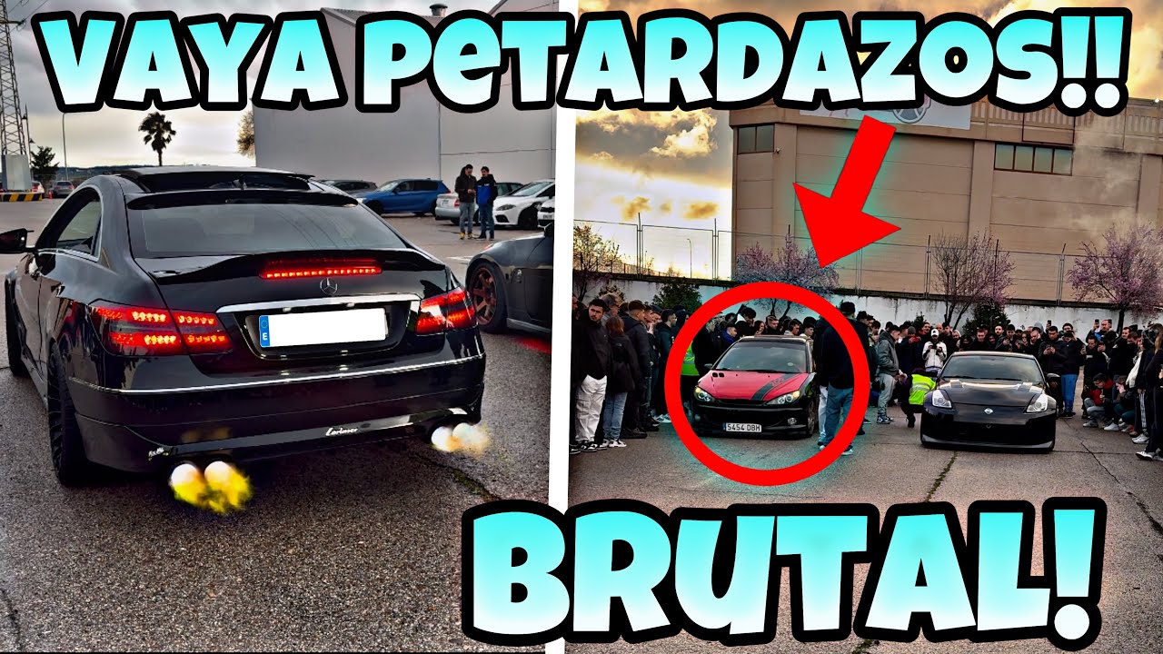 LA EXPO KDD DE COCHES MULTIMARCA MAS LOCA QUE VERAS! PETARDAZOS , LLAMARADAS Y COCHAZOS!