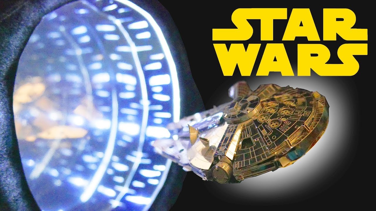ทำเอง? ฉากวาร์ป ยานสตาร์วอร์ Star wars Millennium falcon ตอนที่ 2/2
