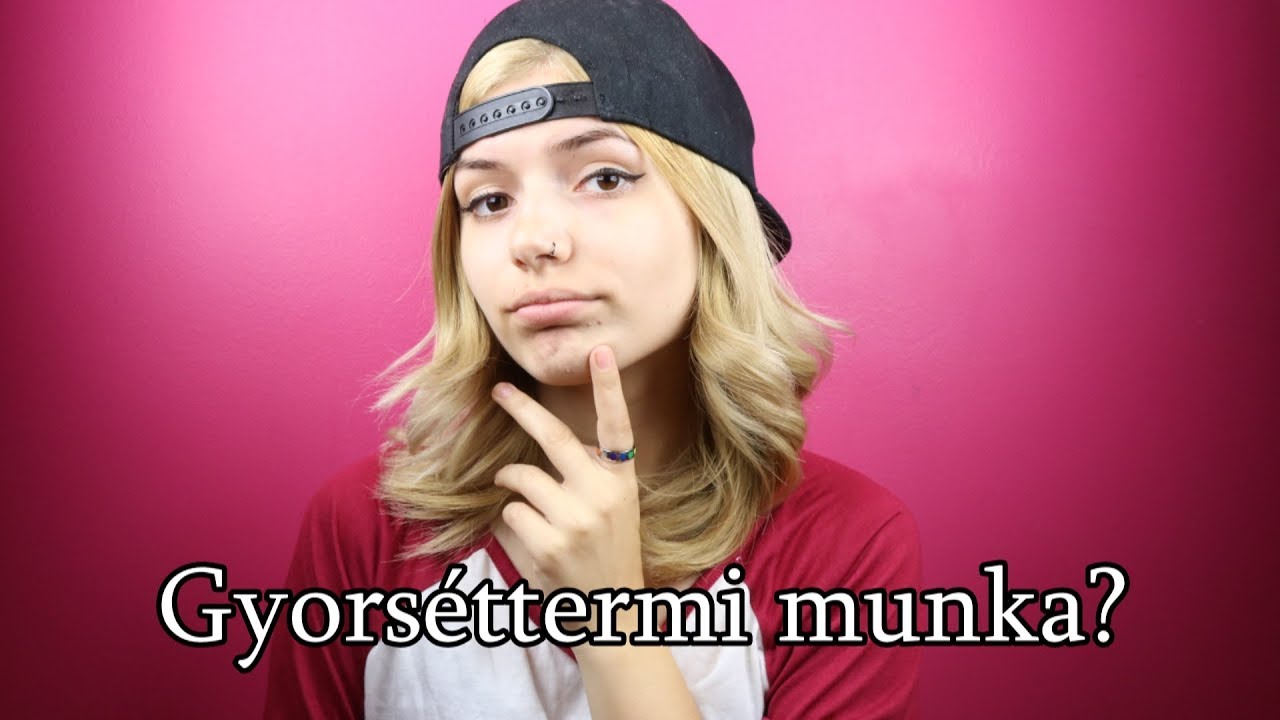 Milyen a gyorséttermi munka?