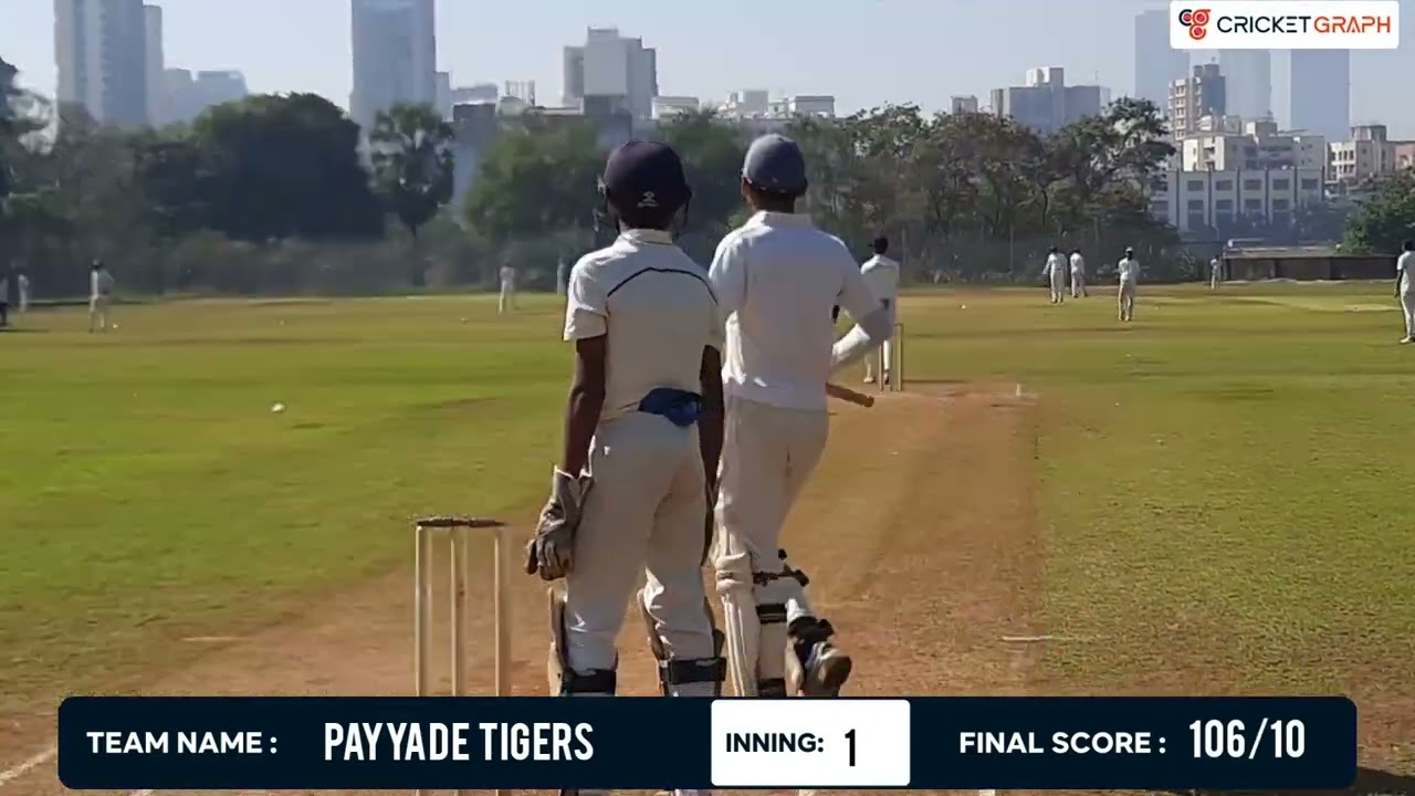 U16 T20 cricket match in Kandivali, Mumbai | Payyade Hawks Vs Payyade Tigers | Cricket Highlights