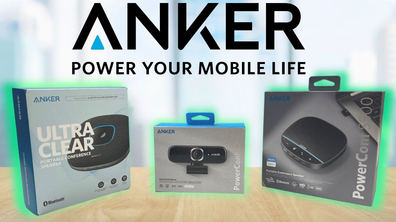 Look and Sound Better with this Anker Webcam and Speaker Setup!