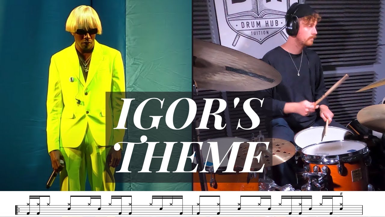 Tyler, The Creator - IGOR'S THEME - Drum Lesson