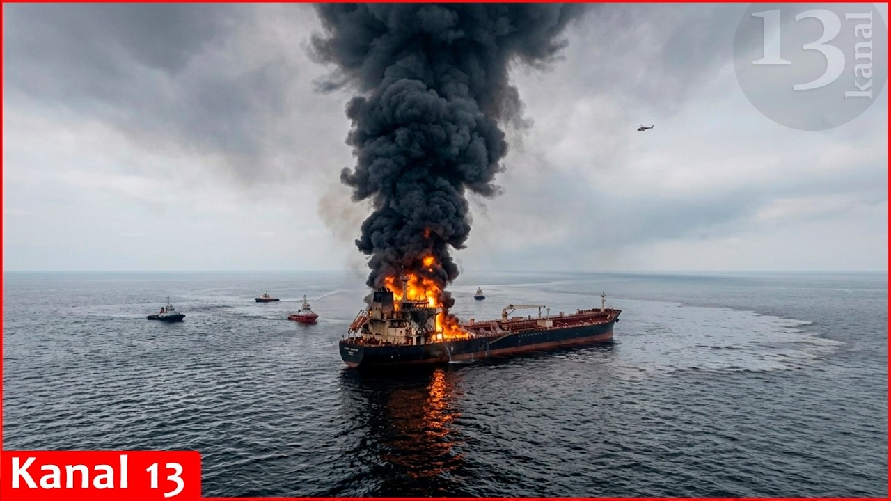 Friendly fire in Strait of Hormuz: IRGC set fire to vessel belonging to Russia and Iran