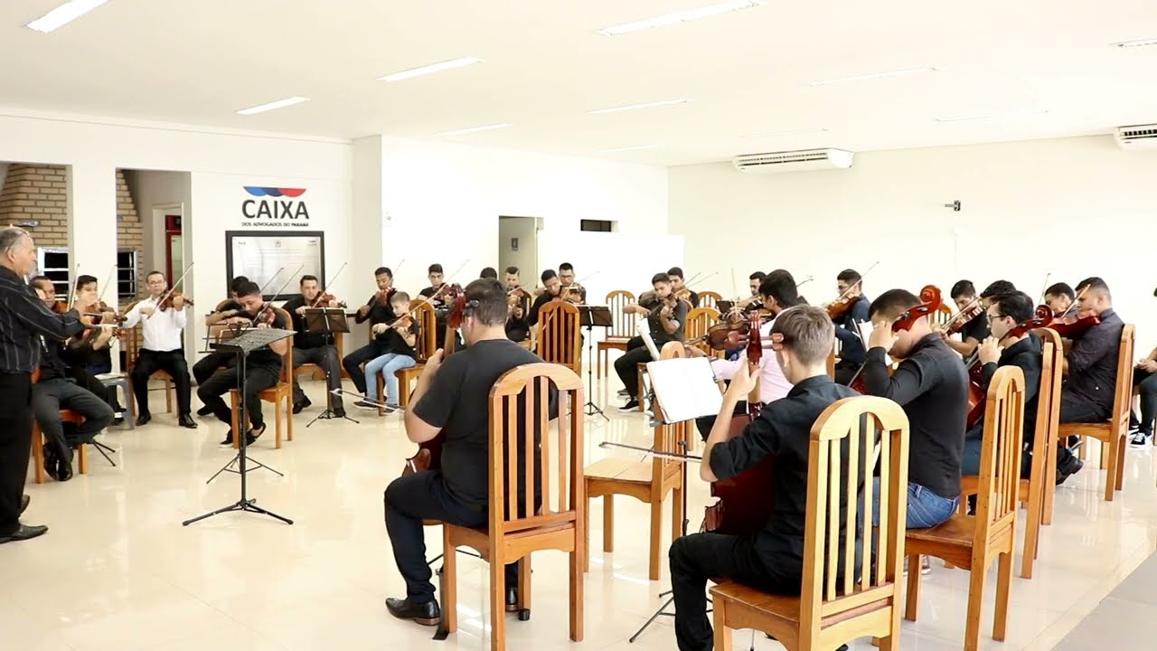 Hino 322 - Vem, Rei eterno | orquestra de cordas de paranavaí
