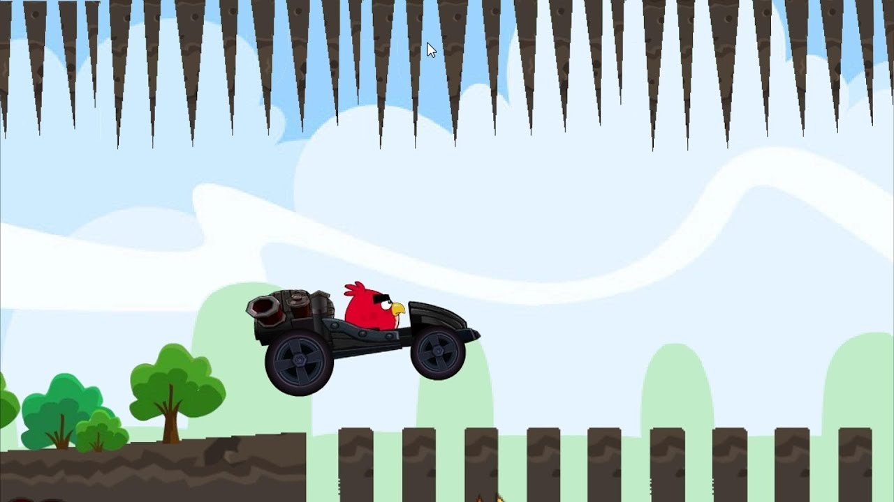 Angry Birds Cross Country - GREEN CAR UNLOCKED! RED RACING GRAND PRIX CAR!