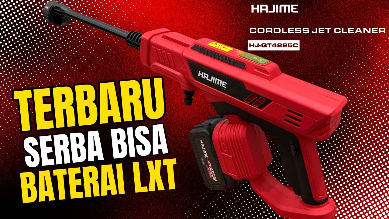 Performa Joss, Multifungsi Hajime Cordless Brushless Jet Cleaner HJ-QT4225C
