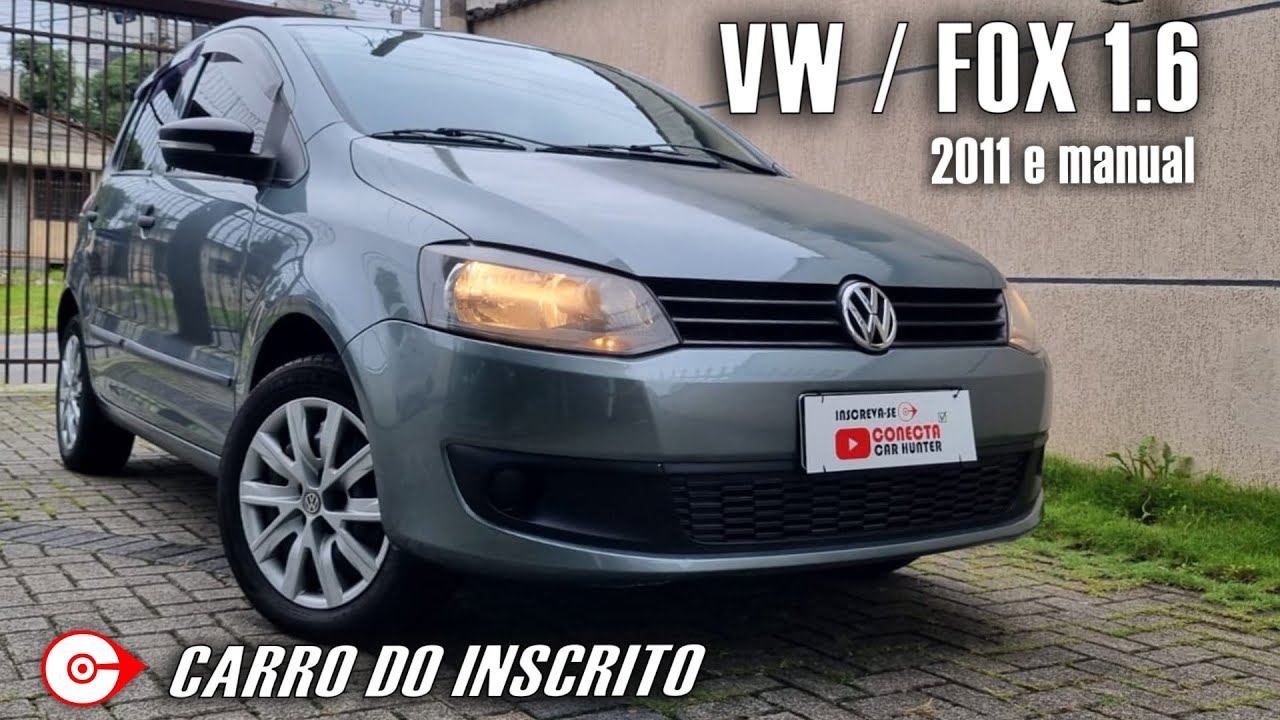 VW Fox 1.6 2011. O bbb de 2024 | Carro do Inscrito.