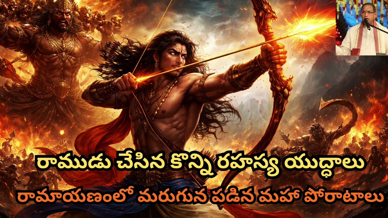 రాముడు చేసిన కొన్ని రహస్య యుద్ధాలు | రామాయణంలో మరుగున పడిన మహా పోరాటాలు
