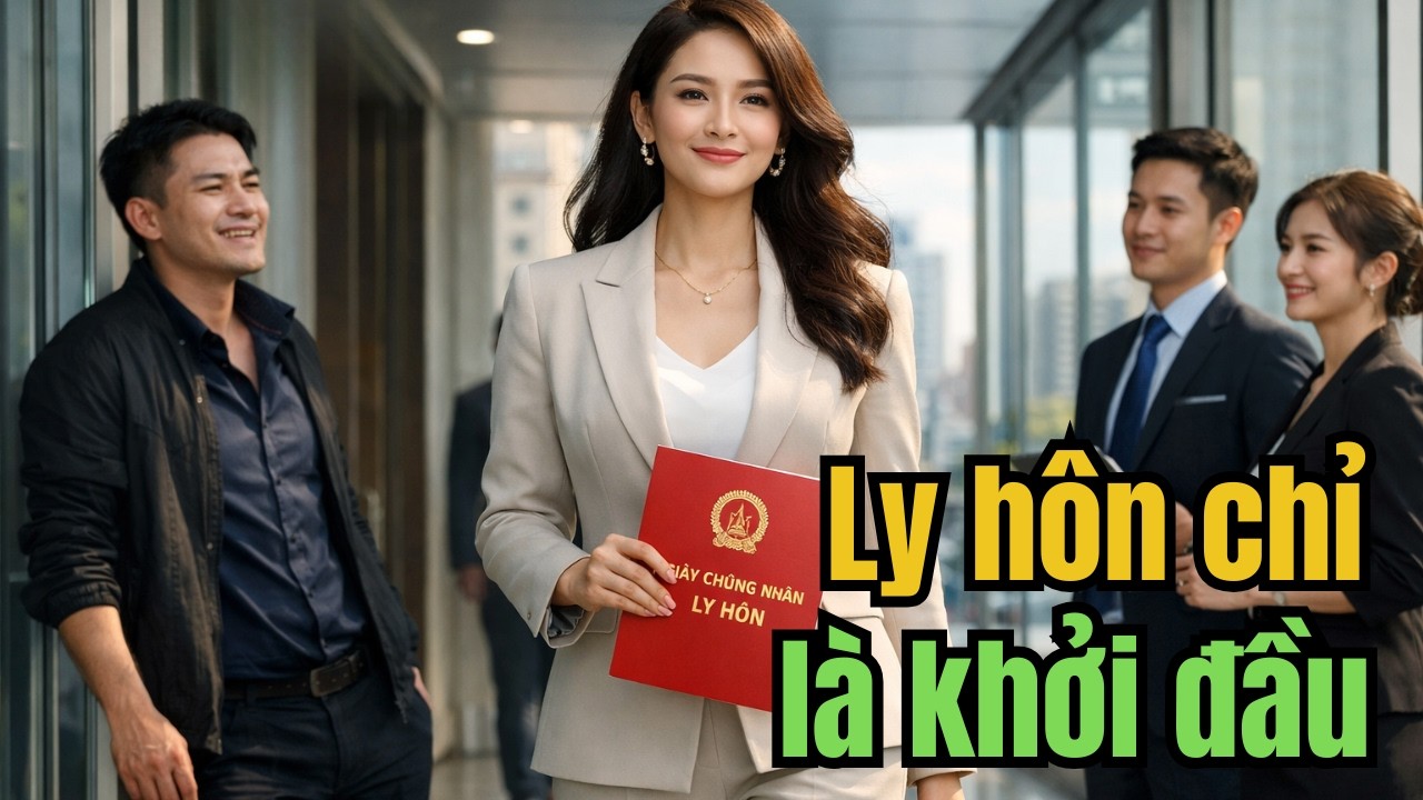 Vừa cầm giấy chứng nhận ly hôn bước ra, chồng cũ mỉa mai “không ai cần”, tôi chỉ mỉm cười