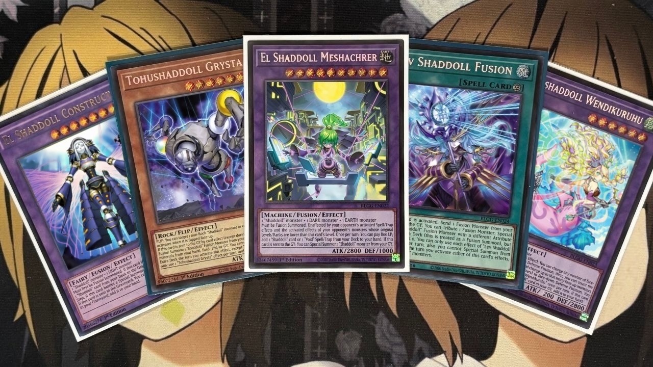 Обзор моей колоды Shaddoll в Yu-Gi-Oh! после выхода Glorious Gallery