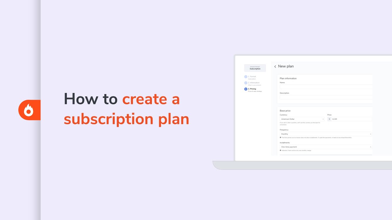 How to create a subscription plan | Hotmart Help Center