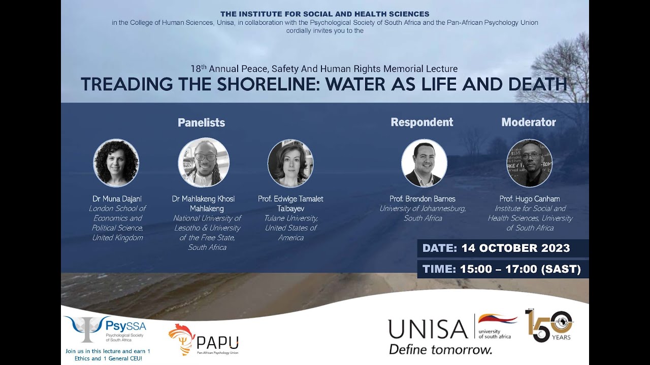18th Annual Peace, Safety and Human Rights Memorial Lecture
