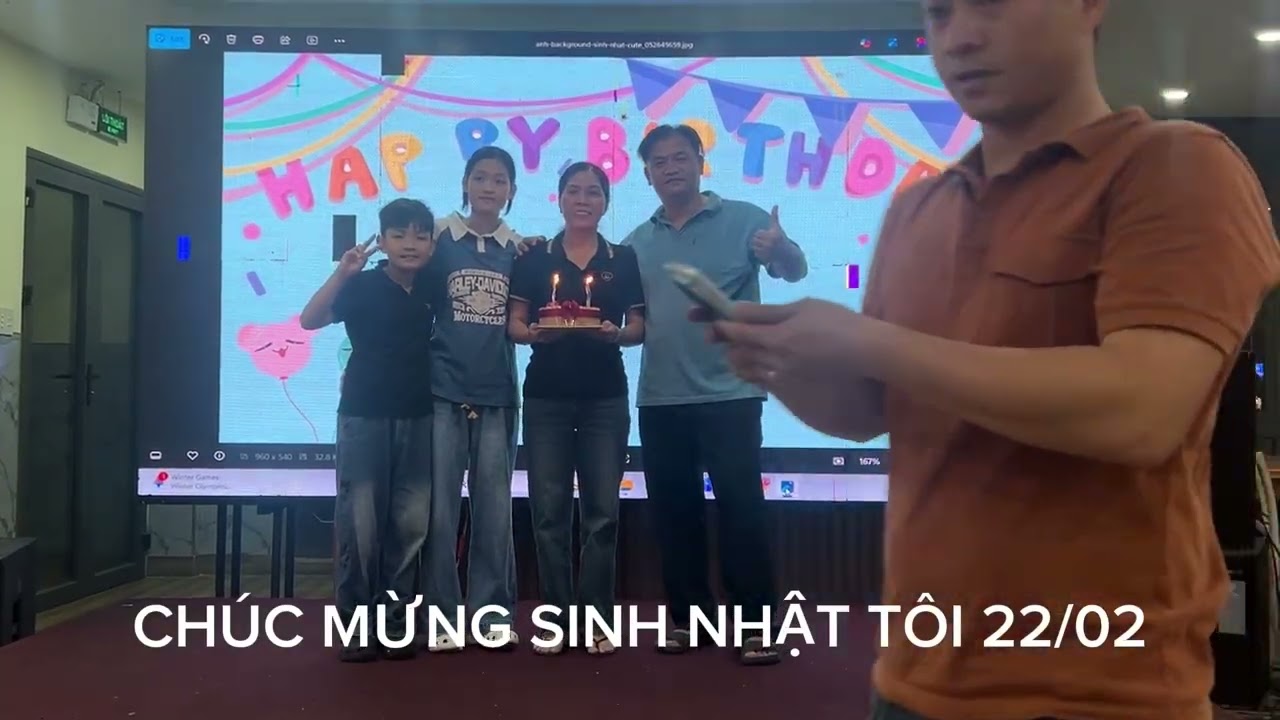 Sinh nhật Em Sơn 21/02