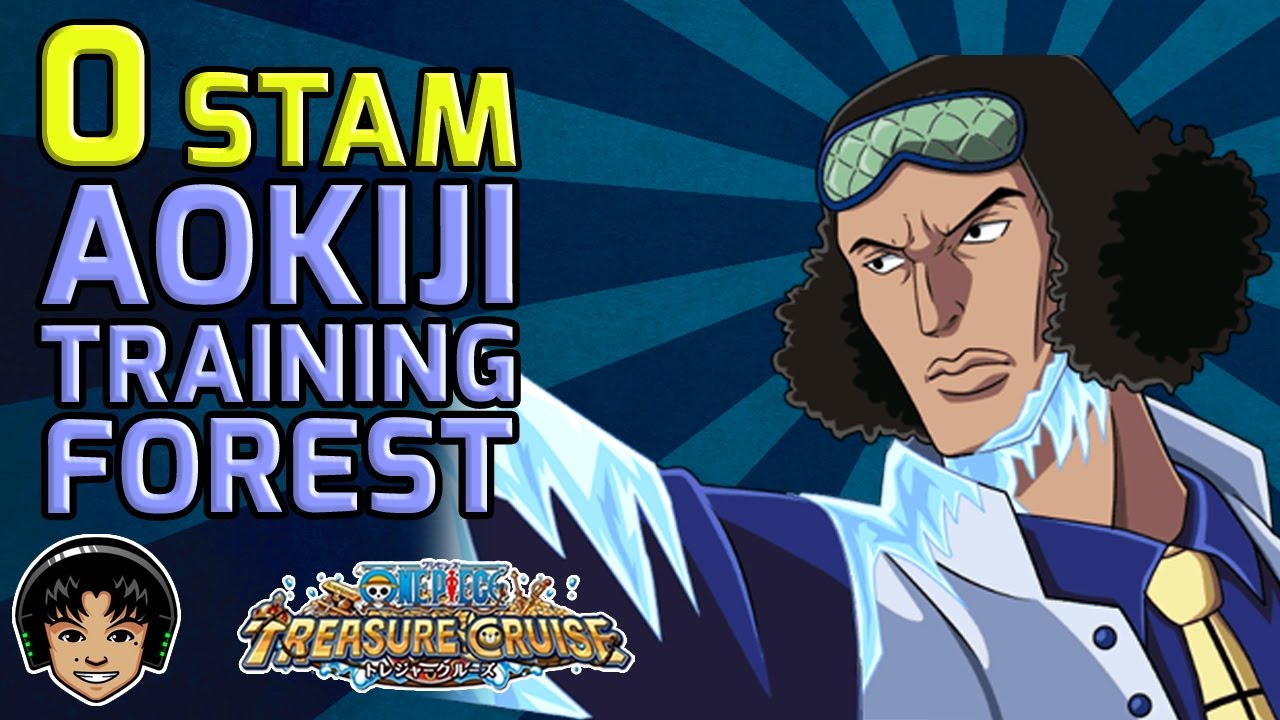 Aokiji Training Forest - 0 Stamina with Double INT Mihawk [One Piece Treasure Cruise]