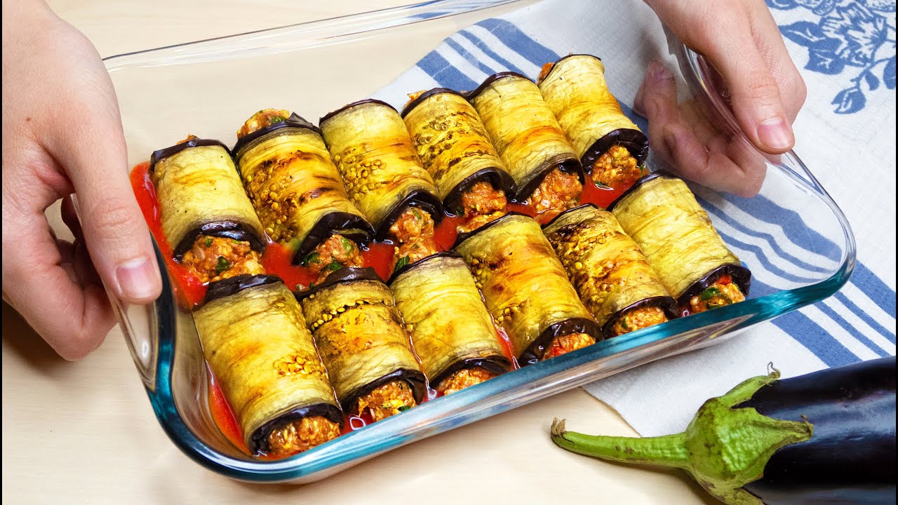 Kein Frittieren!😍 Auberginen, die alle verrückt machen! Einfaches und günstiges Rezept