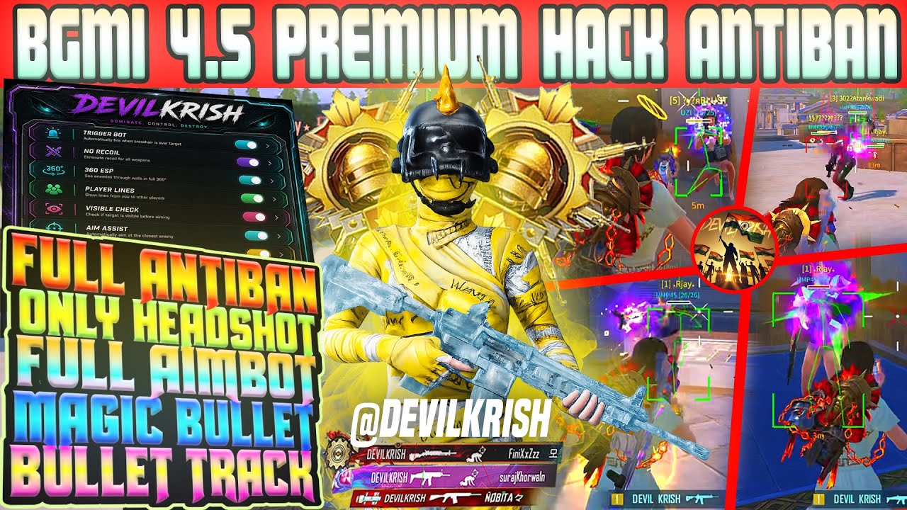 BGMI HACK 4.5 | BGMI 4.5 MOD APK | BGMI ESP HACK | BGMI NEW HACK TODAY | HOW TO HACK BGMI HACK