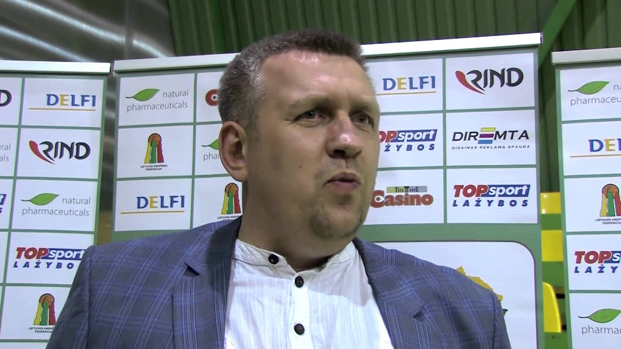 Biržų treneris Ž.Kačinskas po pergalės prieš Anykščių KKSC-