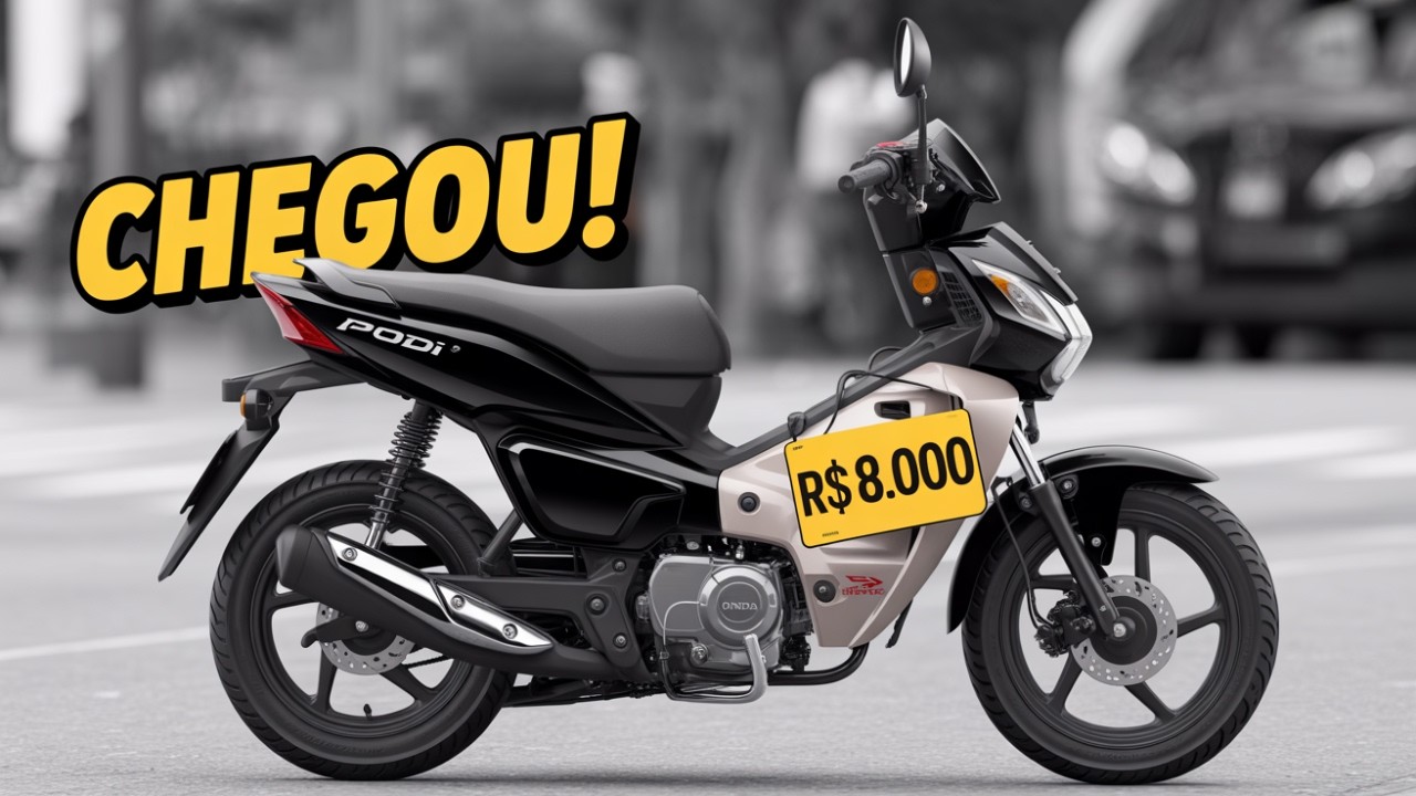 Adeus Pop 110i? A Nova Moto Barata Que J&aacute; Chegou no Brasil