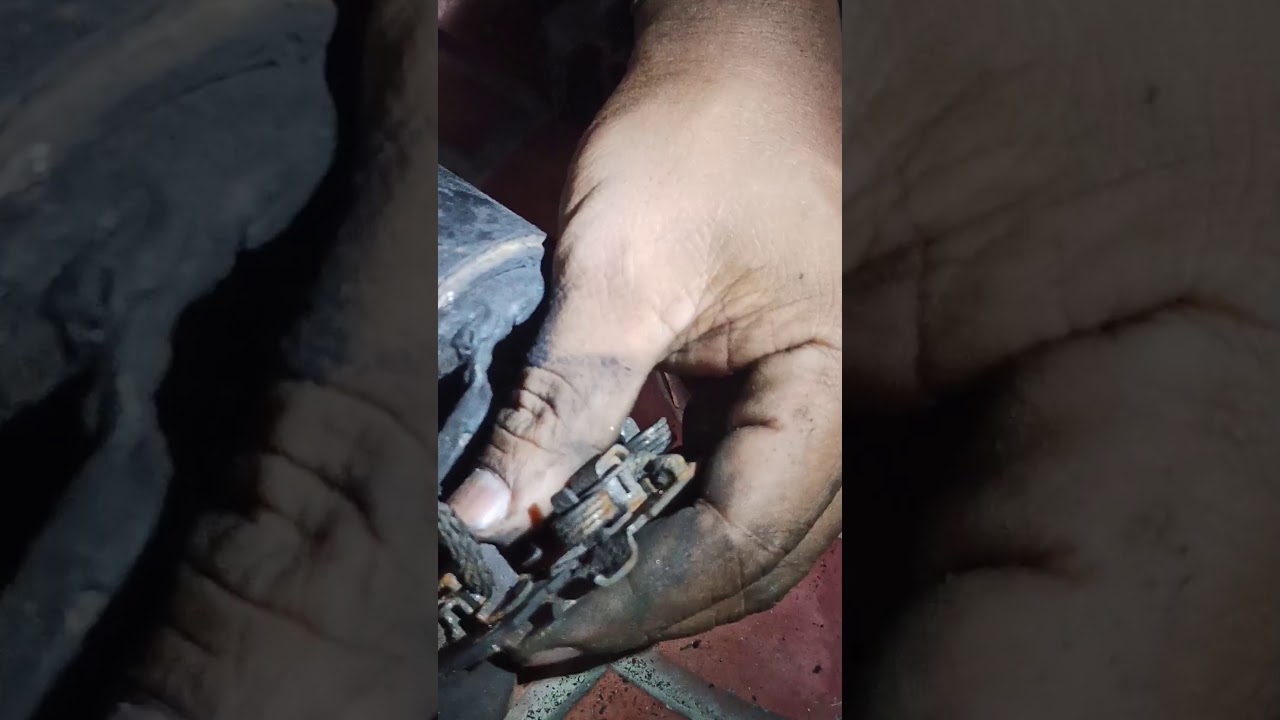 Mitsubishi lancer el starter problem service tutorial