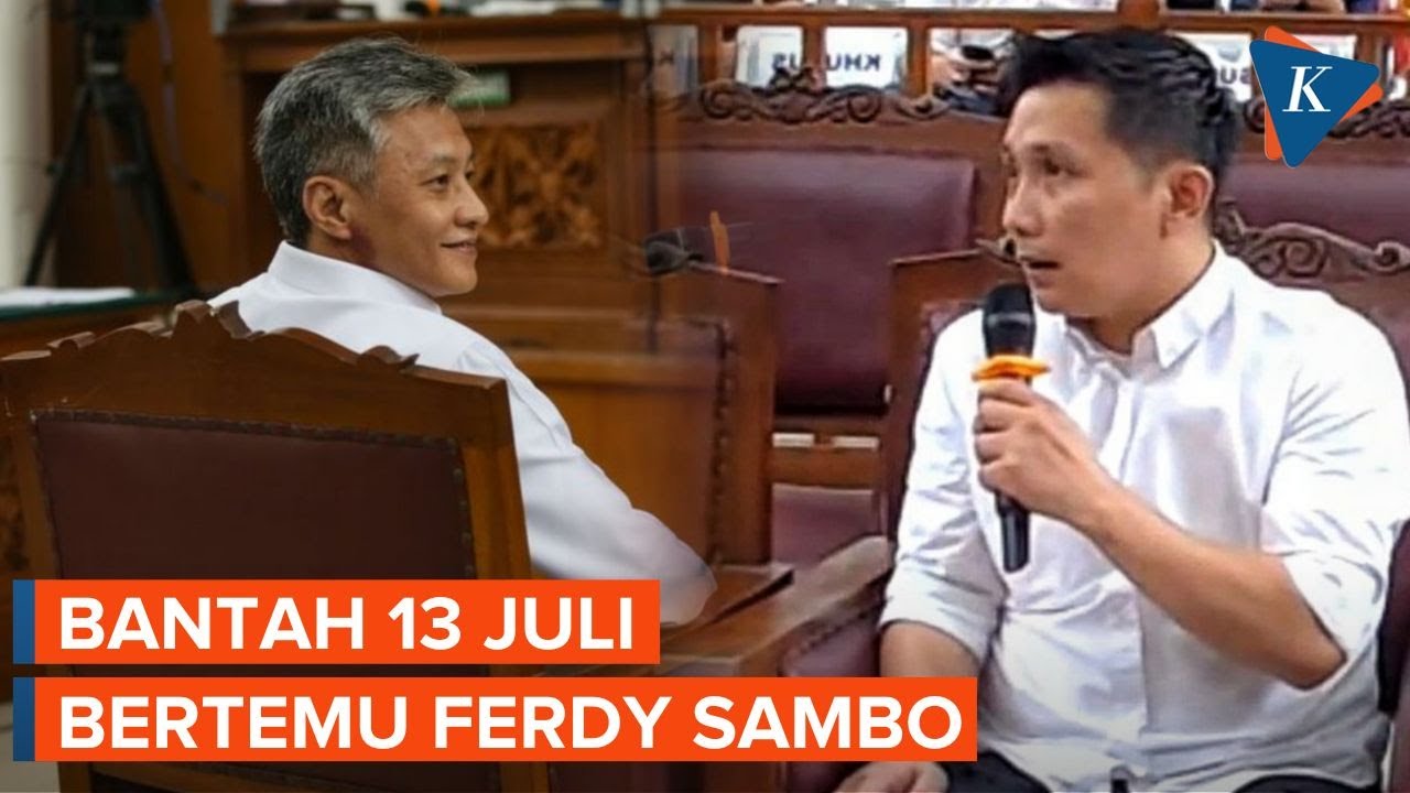 Hendra Kurniawan Bantah Kesaksian Chuck Putranto di Sidang Obstruction of Justice