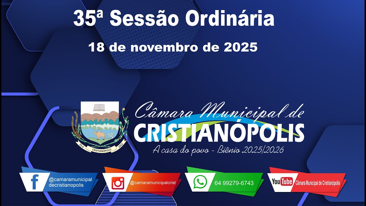 35ª Sessão Ordinária de 2025