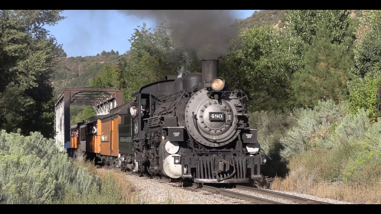 Riding the Durango & Silverton Cascade Canyon Express 8-26-2021