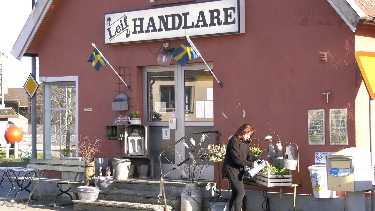 Österlensvepet del 16.  På besök hos Leif Handlare