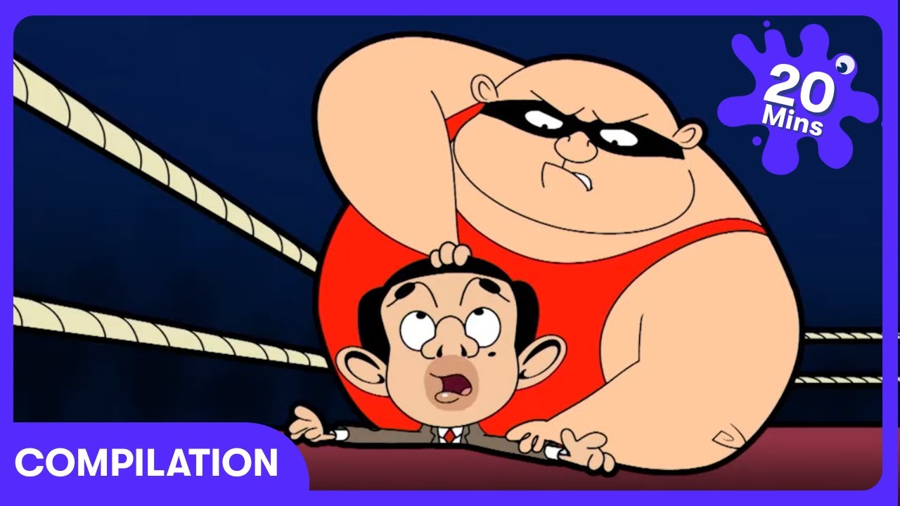 Mr. Bean - Wrestler vs Bruise Force! | WildBrain Circus